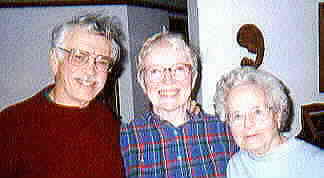 John, Joy and John's mom, Emma